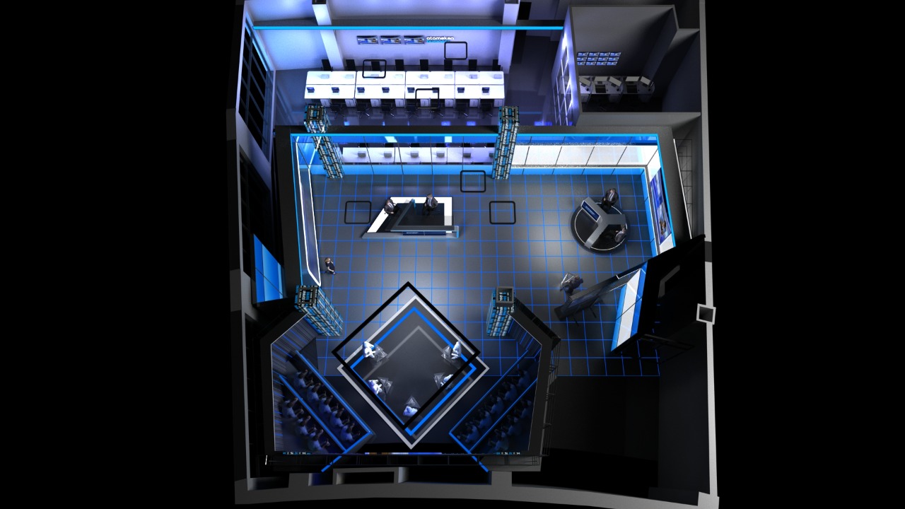 Максим Гребцов: Студия Atameken Business в стиле Open plan office tkt1957.com