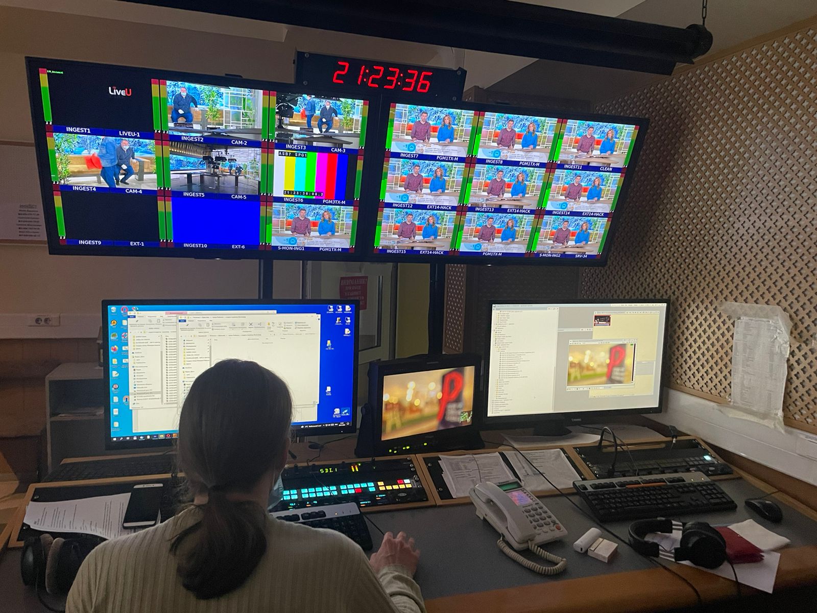 Cinegy Первый канал