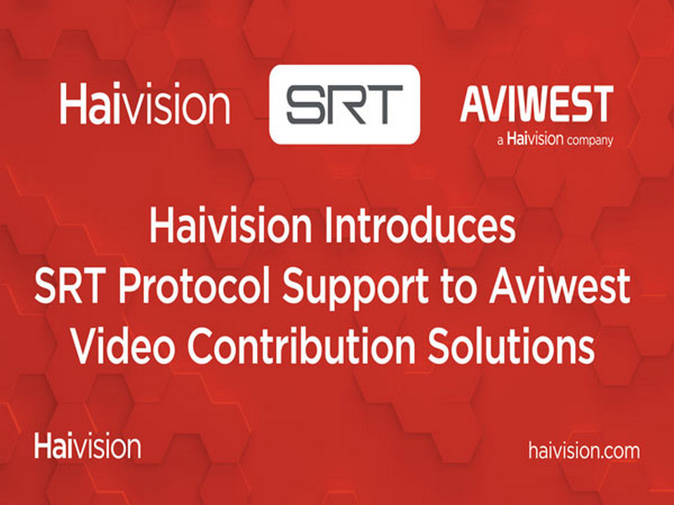Haivision: поддержка SRT в IP-решениях Aviwest