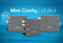 AJA выпускает Mini-Config v2.26.4 AJA выпускает Mini-Config v2.26.4