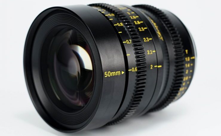 Mitakon выпускает кинообъектив Speedmaster 50mm T1 MFT Cine Lens