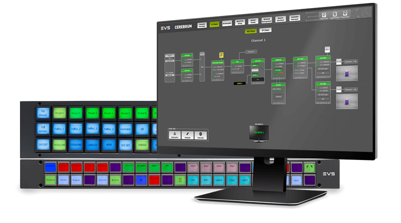 Cerebrum Broadcast control and monitoring system