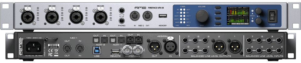 RME выпускает новый аудиоинтерфейс Fireface UFX III tkt1957.com