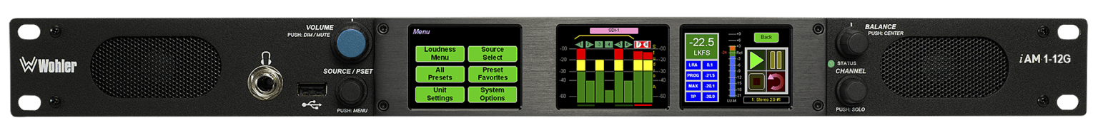 Wohler выпускает новый канальный аудиомонитор iAM1-12G tkt1957.com