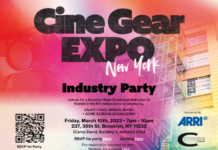Сформирована программа Cine Gear Expo NY