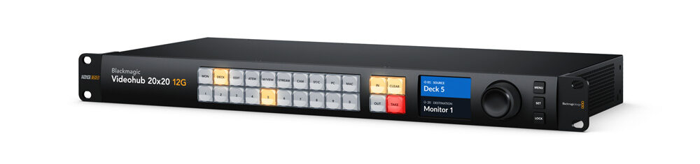 Blackmagic Design Videohub 12G: новое семейство коммутаторов tkt1957.com