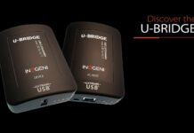 Новая видеокамера и аудиоудлинитель U-BRIDGE USB 2.0 от INOGENI Новая видеокамера INOGENI U-BRIDGE USB 2.0 и аудиоудлинитель обеспечивают высокоскоростное подключение USB 2.0 на расстоянии до 100 м по одному кабелю CAT 5e/6/7