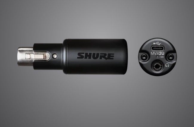 Shure представляет интерфейс XLR-to-USB для конденсаторных и динамических микрофонов tkt1957.com