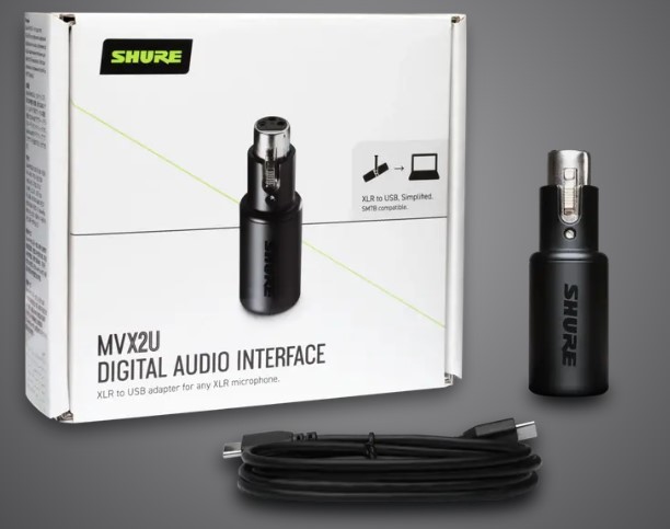 Shure представляет интерфейс XLR-to-USB для конденсаторных и динамических микрофонов tkt1957.com