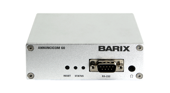 Barix Annuncicom ps1. Barix сервер. Barix.