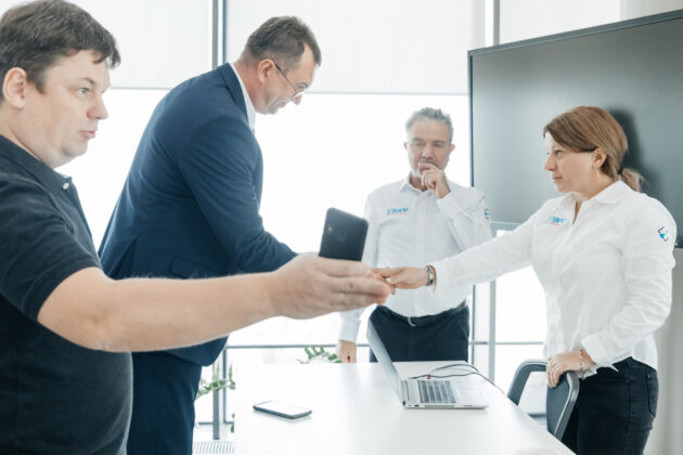 Сперанца Мицни (Speranza Mitsney), Business Development компании Etere, в &laquo;Қазмедиа Орталығы&raquo; с докладом &laquo;Etere is the Ideal MAM and PAM&raquo; на Международной Гибридной Выставке-Конференции Broadcasting / Cinema 2023. Post-IBC Kazakhstan