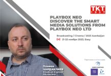 Playbox Neo демонстрирует решения для вещания в Баку Пламен Чардаклиев
