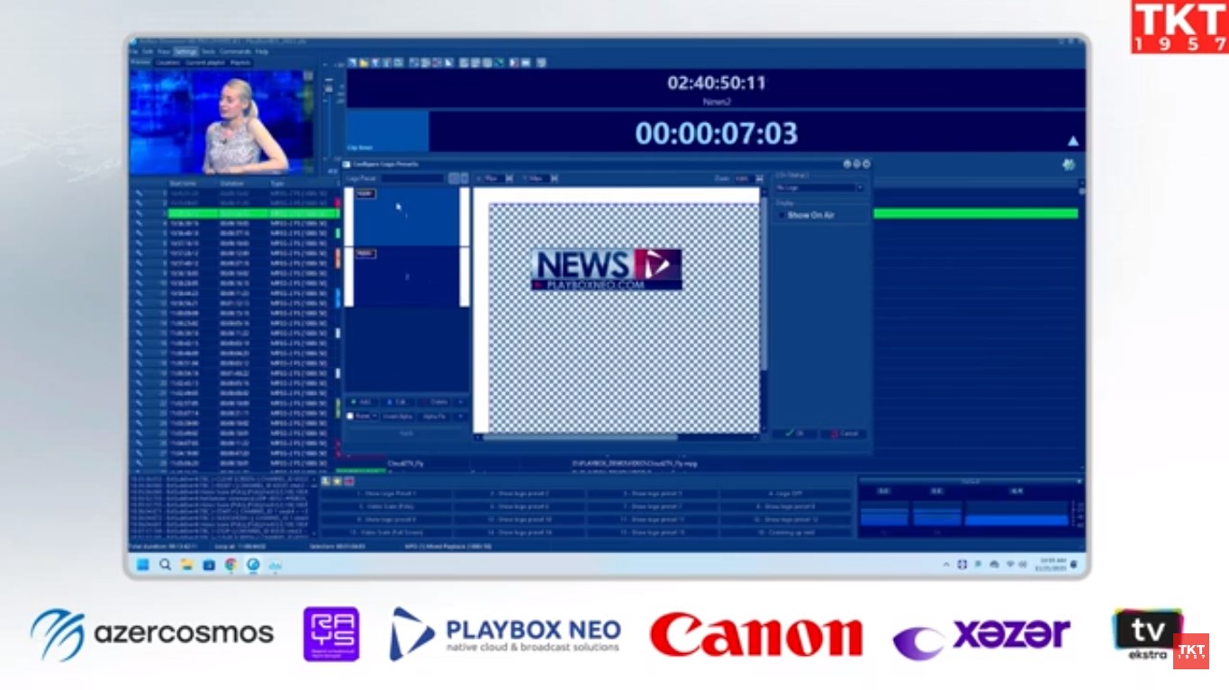 Пламен Чардаклиев из Playbox Neo, Болгария, представил интеллектуальные медиарешения PlayBox Neo на Международной выставке и конференции Broadcasting / Cinema / Pro AV 2023 Azerbaijan, которая прошла 21-22 ноября в Баку, Азербайджан