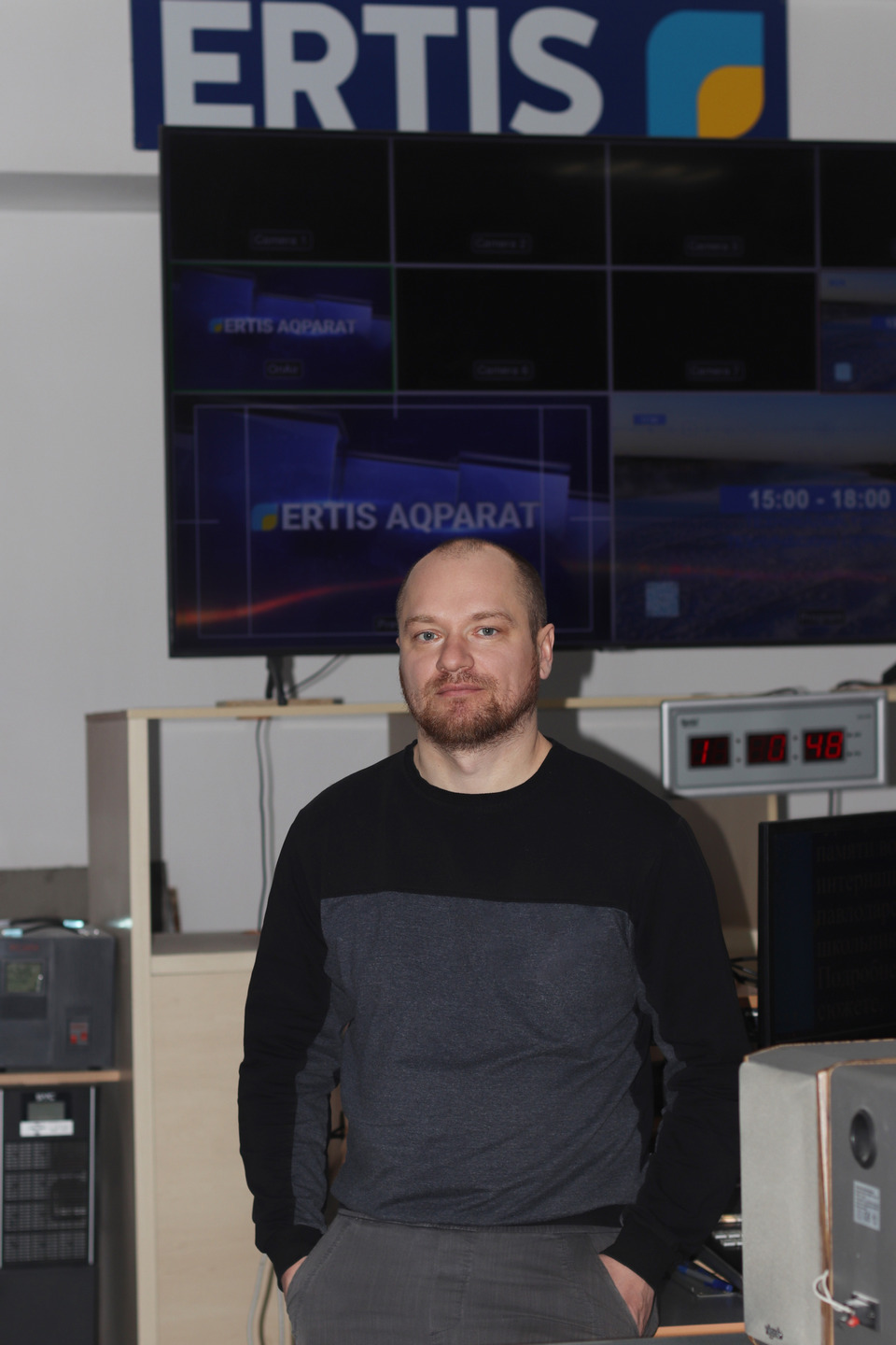 Интервью с Максимом Царевским, главным инженером радио «Халык» и инженером-программистом телеканала ERTIS tkt1957.com