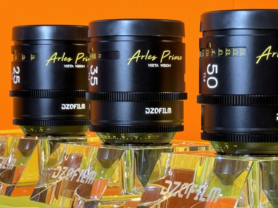 Кинематографические объективы DZOFILM ARLES представлены на NAB 2024