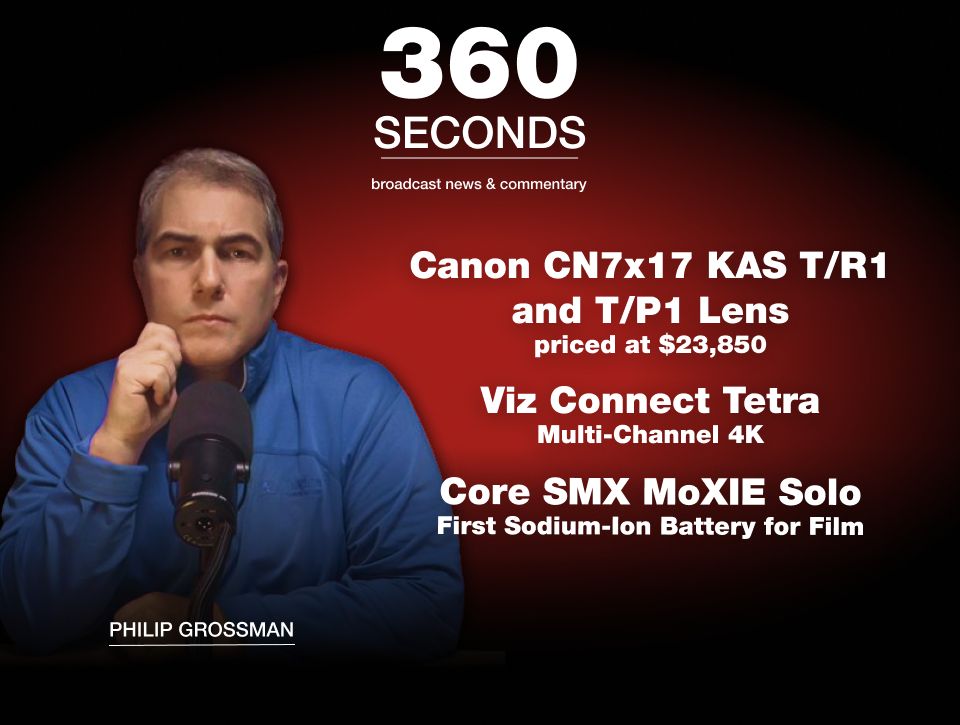 Canon, Viz Connect Tetra, Core SMX в «360 Seconds»