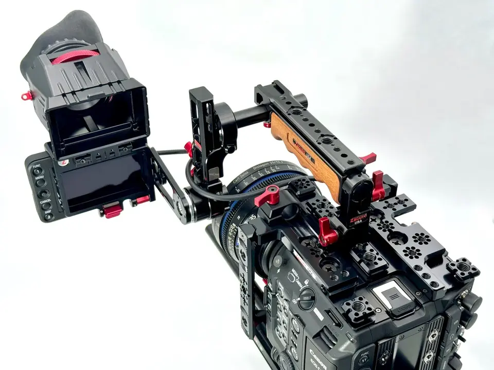 Zacuto: крепление Z-Finder Frame для Canon EOS C400