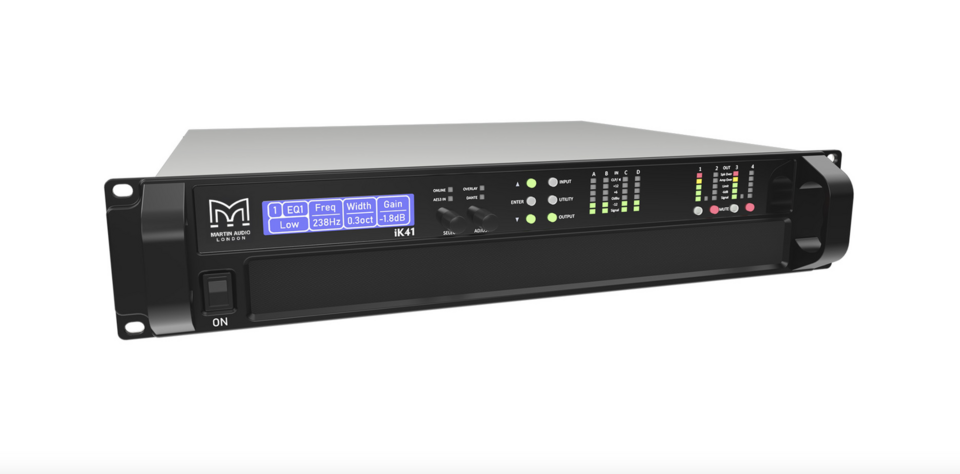 Martin Audio iK41: Новый четырехканальный усилитель в серии iKON