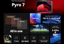 Hollyland: Pyro 7 — TX, RX и 7-дюймовый записывающий монитор