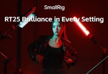 SmallRig: RT25 ручной трубчатый светильник с аккумуляторной рукояткой SmallRig: RT25 ручной трубчатый светильник с аккумуляторной рукояткой