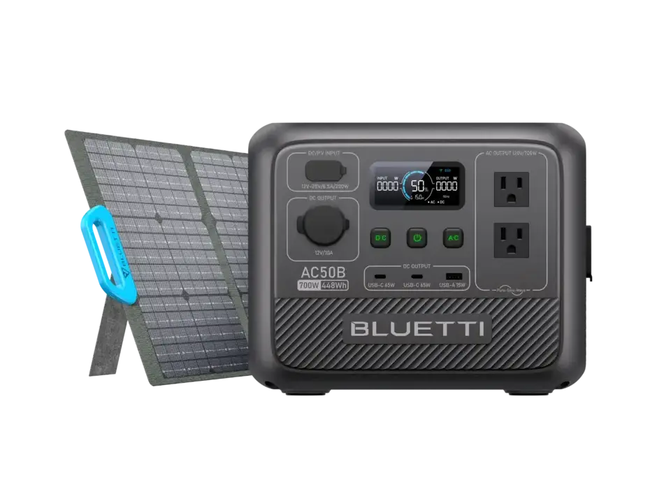 BLUETTI, AC50B: Компактная электростанция для удаленных съемок