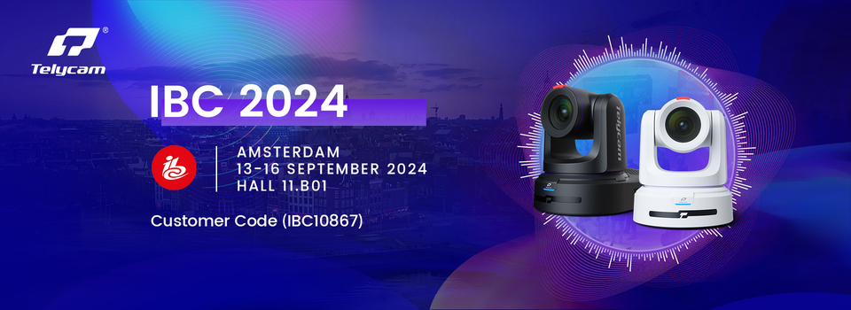 Telycam Explore PTZ камера: 4K60 видео с 1-дюймовым сенсором Sony на IBC 2024