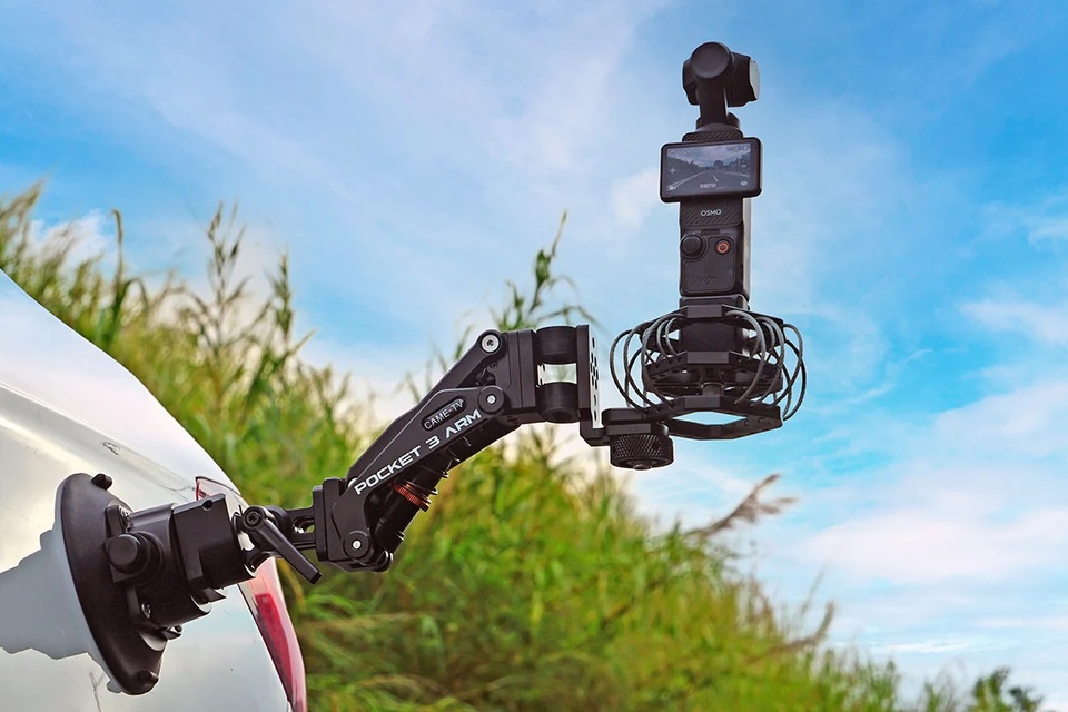 CAME-TV Shock Absorber Arm Deluxe Edition: Новая изоляционная рама для DJI Osmo Pocket 3