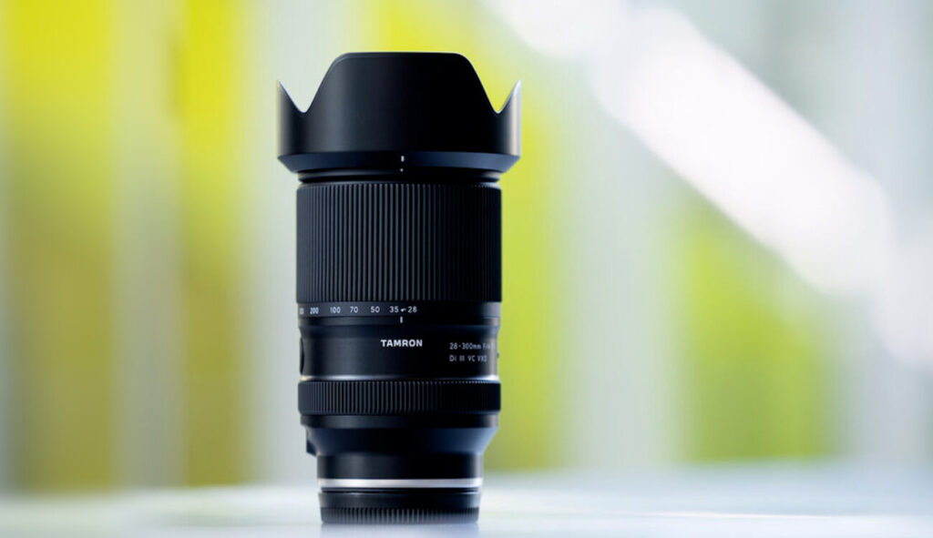 Tamron: Новый зум-объектив 28-300mm f/4-7.1 Di III VC VXD для Sony E-Mount