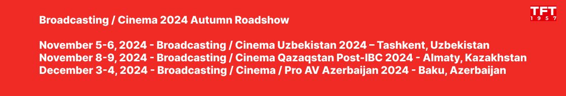 Осеннее роудшоу Broadcasting / Cinema 2024