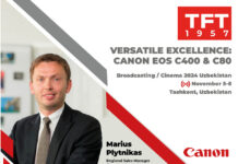 Canon присоединяется к Broadcasting / Cinema 2024 Uzbekistan Canon to Participate in Broadcasting / Cinema 2024 Uzbekistan Conference