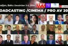 Программа конференции Broadcasting / Cinema / Pro AV 2024 Azerbaijan