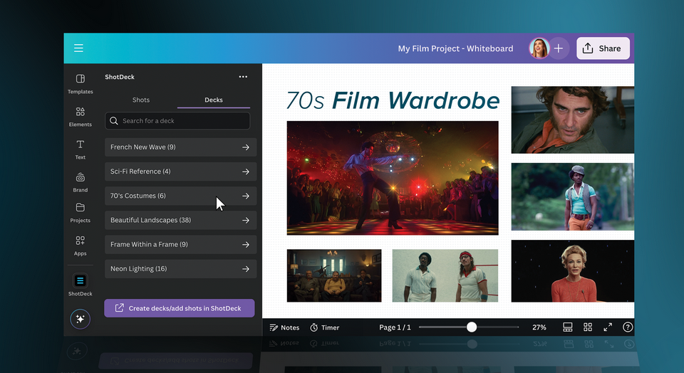 ShotDeck Canva