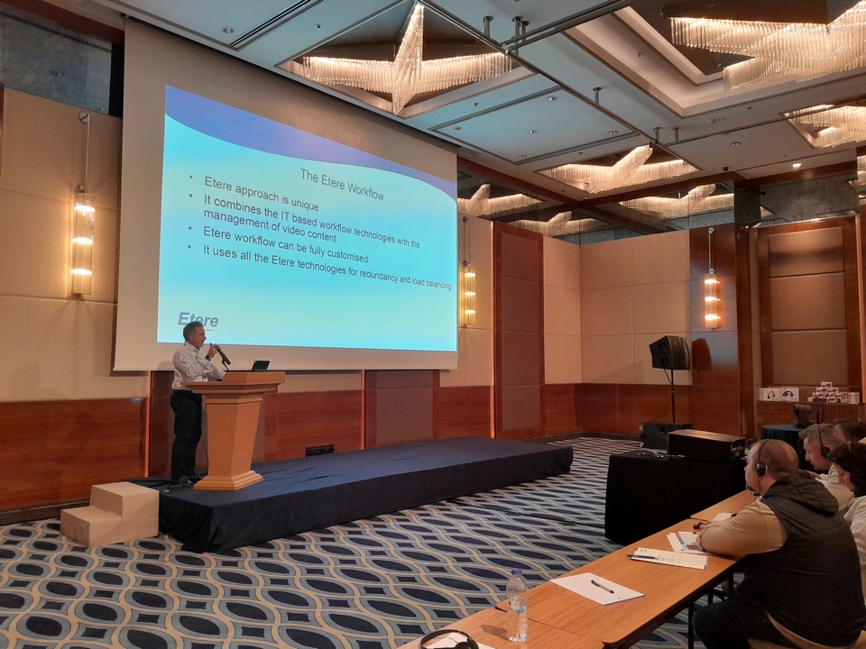 Фабио Гаттари, Etere AVITENG Technology Days 2024