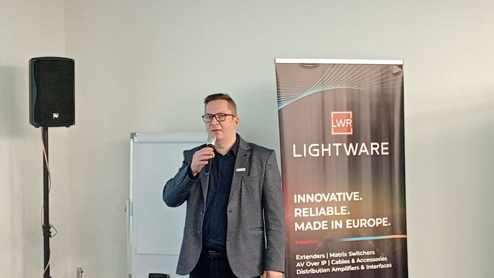 Тибор Ипач (Tibor Ipacs), Sales Operation Manager компании Lightware (Венгрия)