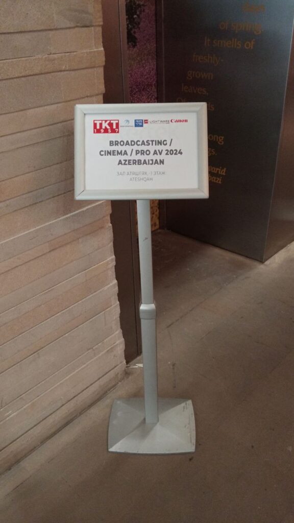Broadcasting / Cinema / Pro AV 2024 Azerbaijan