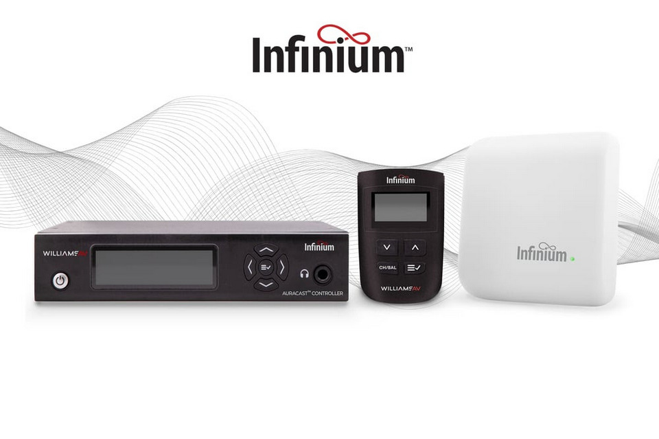 Infinium, новейшее решение для передачи звука в реальном времени через Bluetooth Auracast в общественных и коммерческих пространствах, дебютирует на ISE 2025, поставки начнутся летом 2025 год