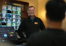 5 октября – день рождения Макса Попова, Evertz Макс Попов на конференции AV & Media Central Asia 2025, Алматы, Казахстан, октябрь 2025 года