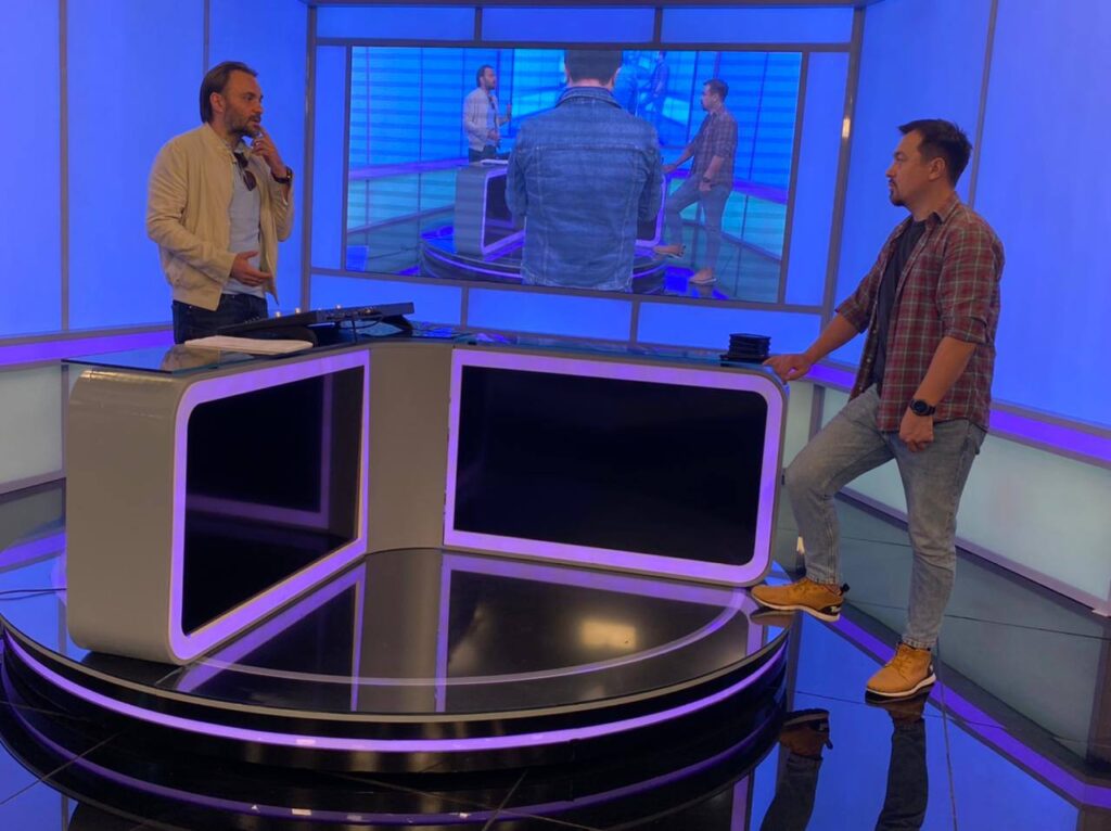 Интервью с Максимом Гребцовым, главным режиссёром телеканала Atameken Business (Казахстан)