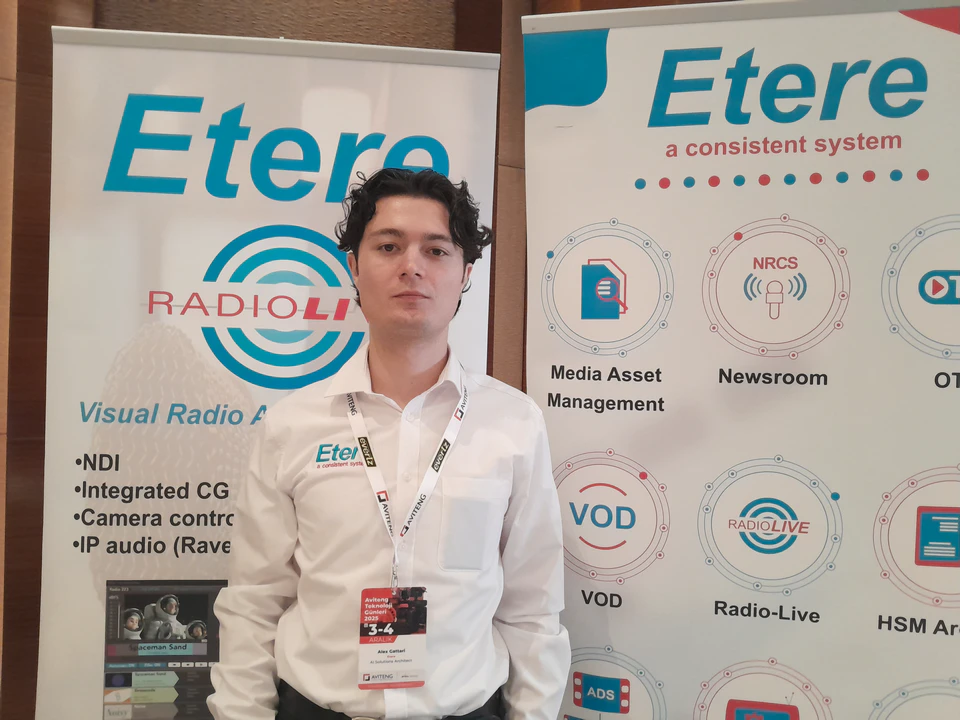 Алекс Гаттари (Alex Gattari), технический директор компании Etere Aviteng Tech Days 2025