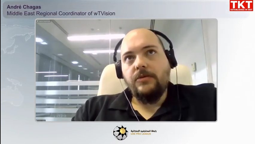 André Chagas, Middle East Regional Coordinator of wTVision