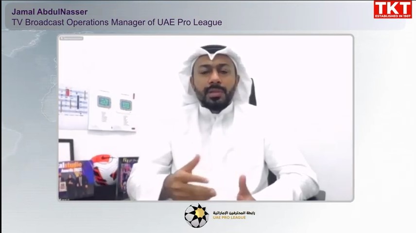 Jamal AbdulNasser, TV Broadcast Operations Manager of UAE Pro League