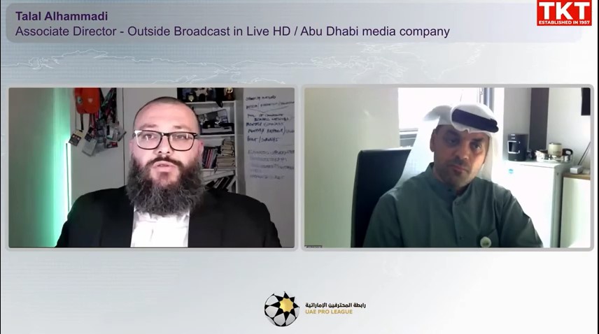 Talal Al Hammadi, Associate director - Outside Broadcast of Live HD / Abu Dhabi media company