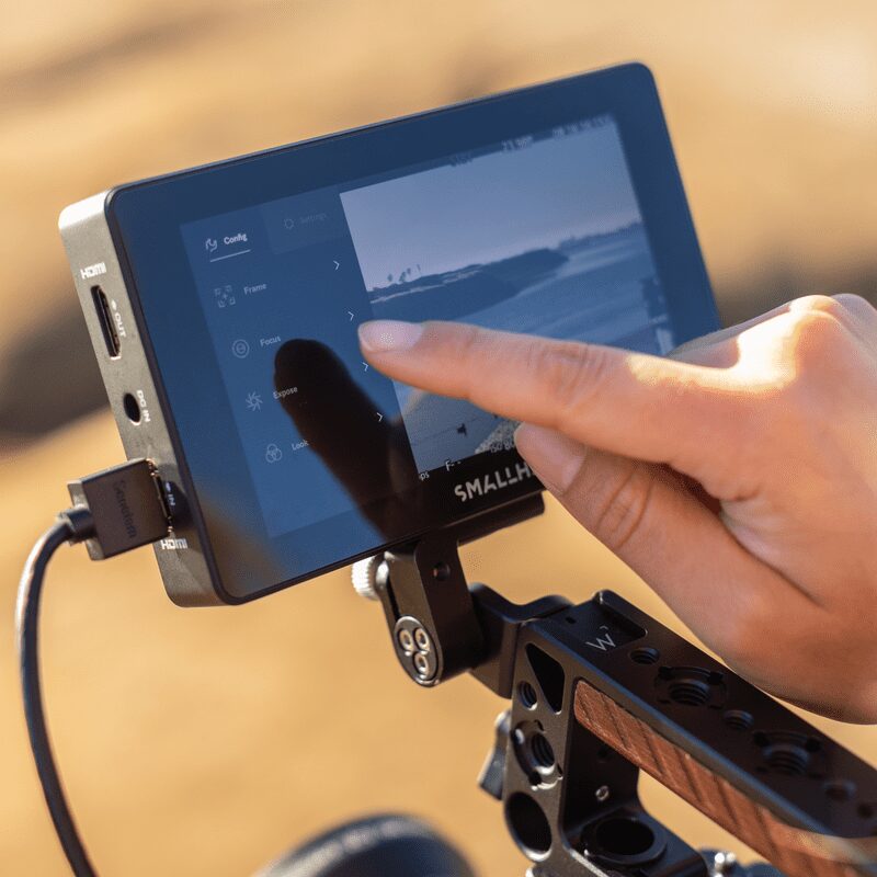 Small HD Action 5: the 5-inch video monitor