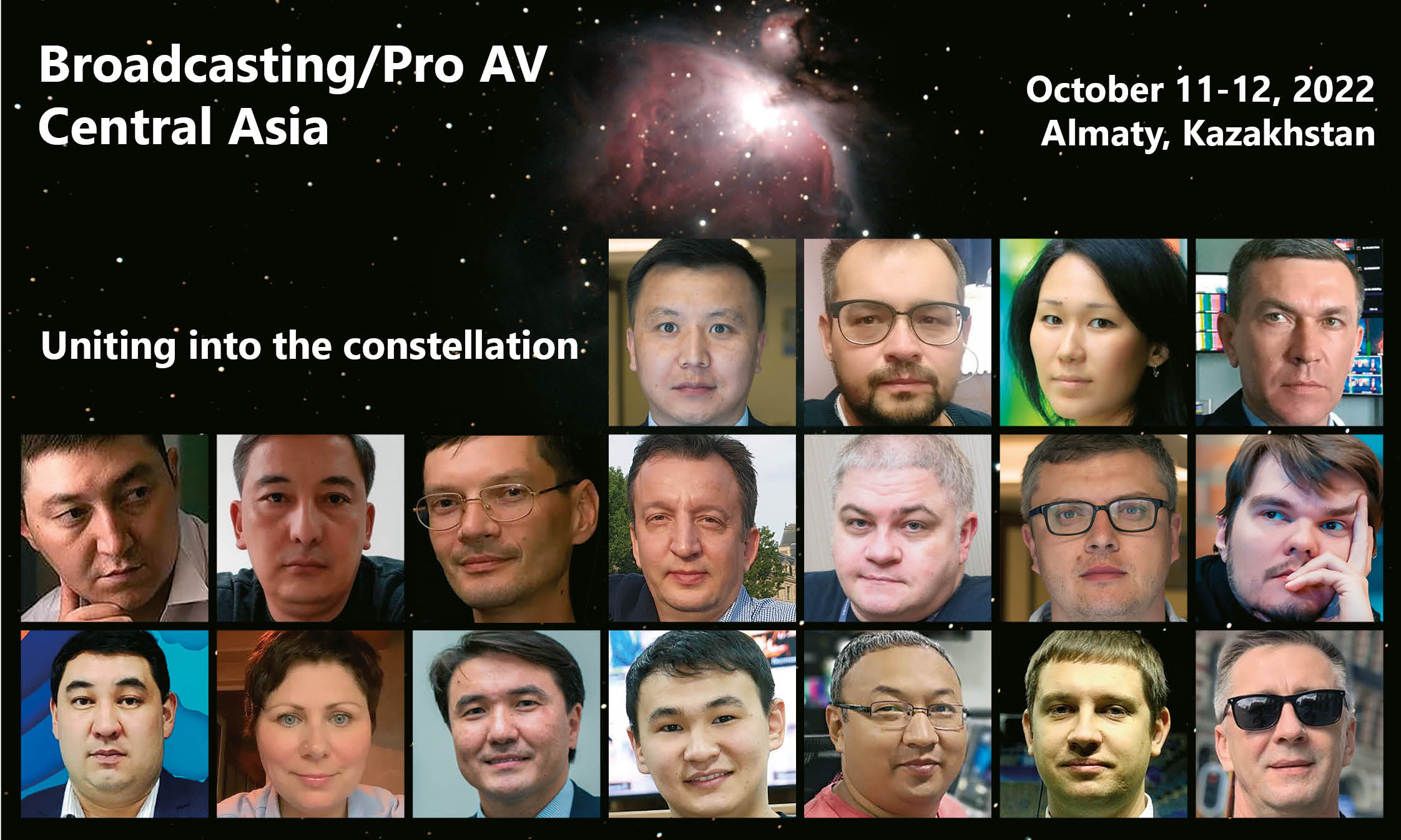 Broadcasting/Pro AV Central Asia Conference will be held October 11-12 in Almaty, Kazakhstan