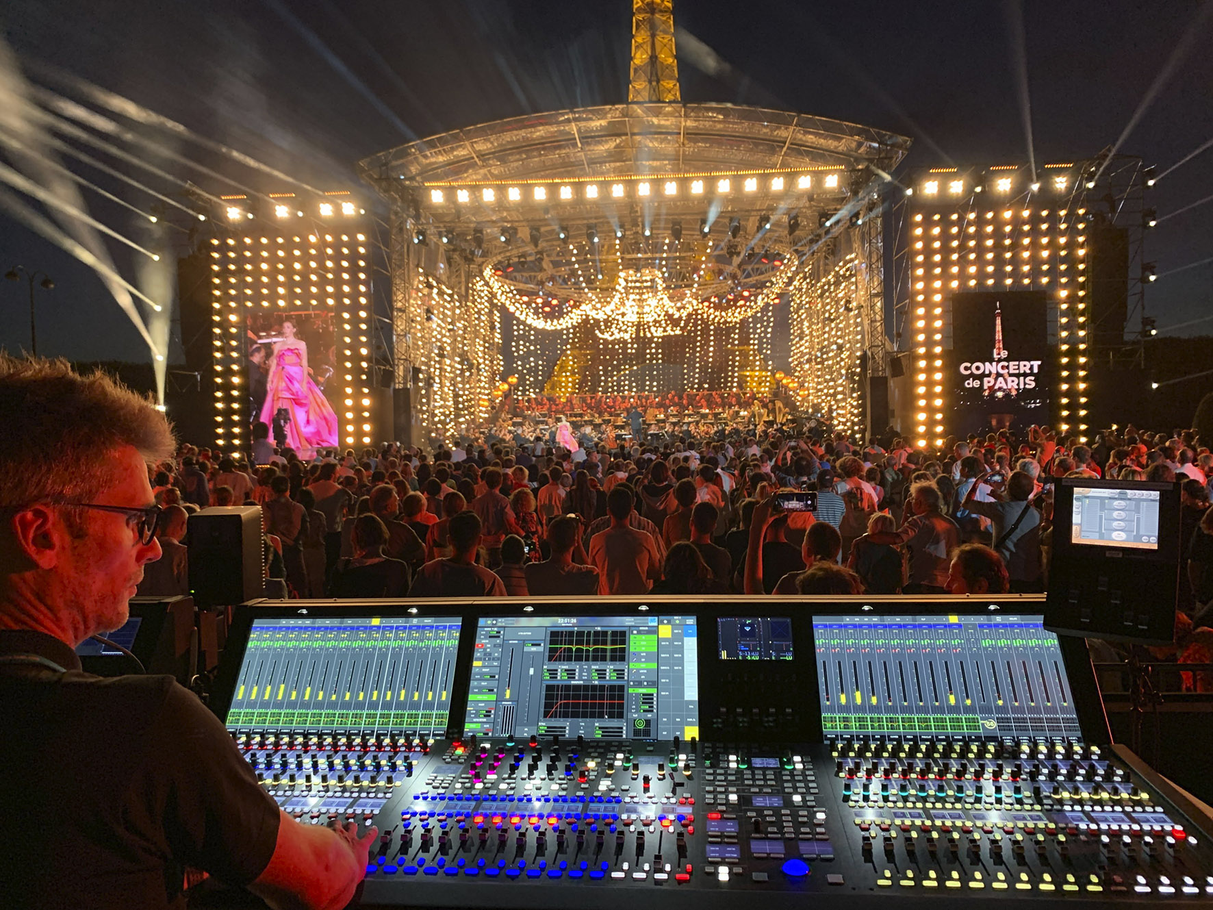 Lawo mc² Consoles To Mix The Concert de Paris