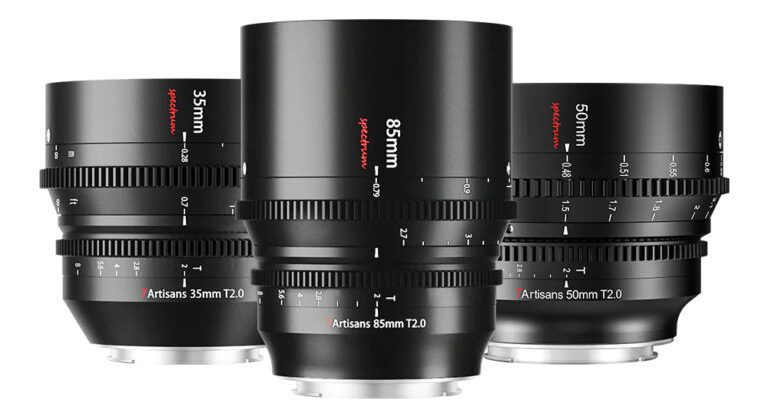 7Artisans Spectrum Full Frame T2.0 Cine Lenses Released