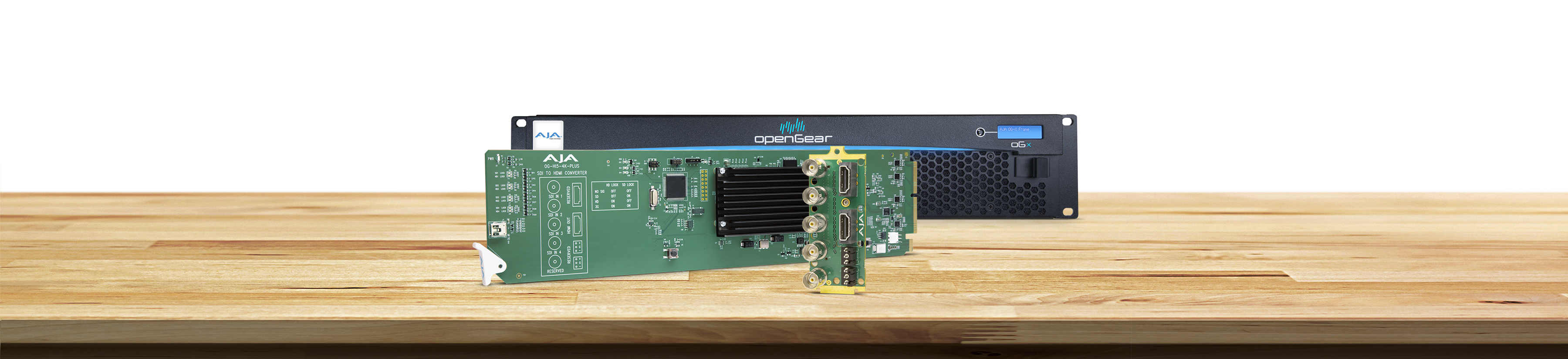 AJA Releases New Firmware for openGear Cards Featuring 12-bit Support for OG-Hi5-4K-Plus