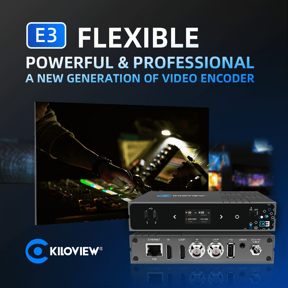 E3: Dual-Channel 4K HDMI & 3G-SDI HEVC Video Encoder tkt1957.com