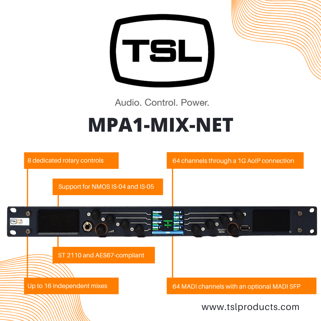TSL Brings IP Into The MPA1-MIX tkt1957.com