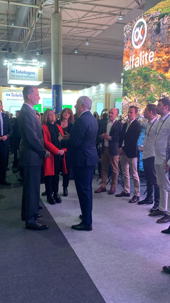 Alfalite welcomes Spain’s King Felipe VI in itscompany stand at ISE 2023 tkt1957.com